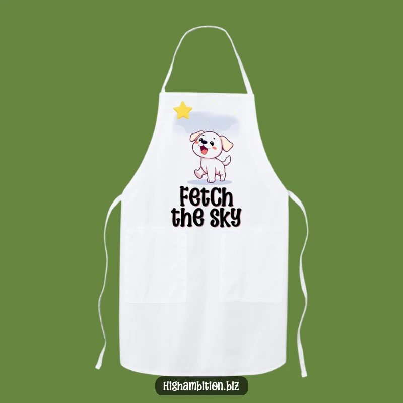 Funny Puppy Chef Apron: Hilarious Kitchen Gift for Dog Lovers