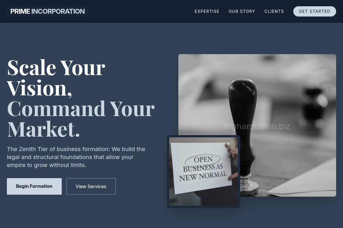 Prime Business Incorporation
