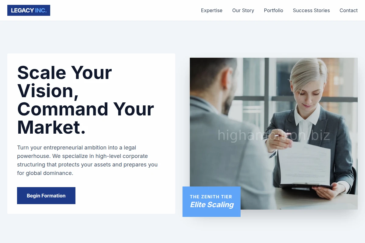 Legacy Business Incorporation