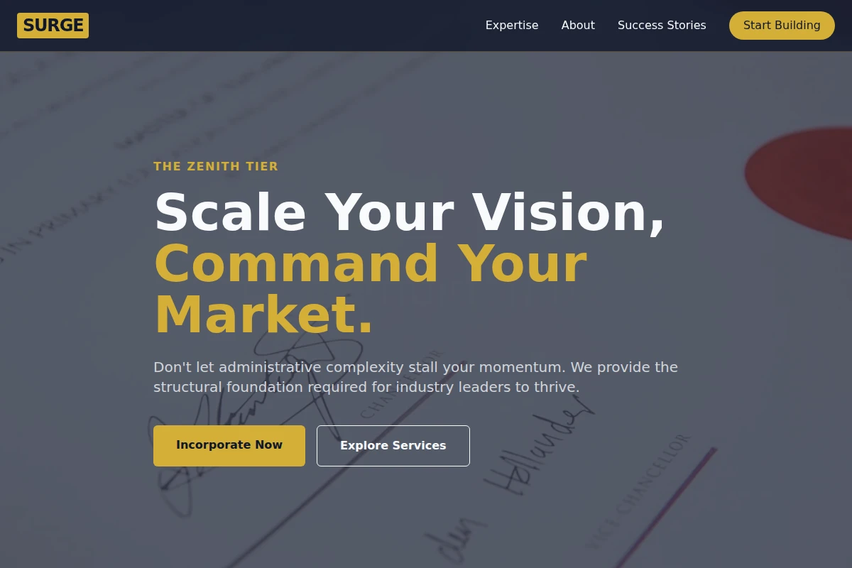 Surge Business Incorporation