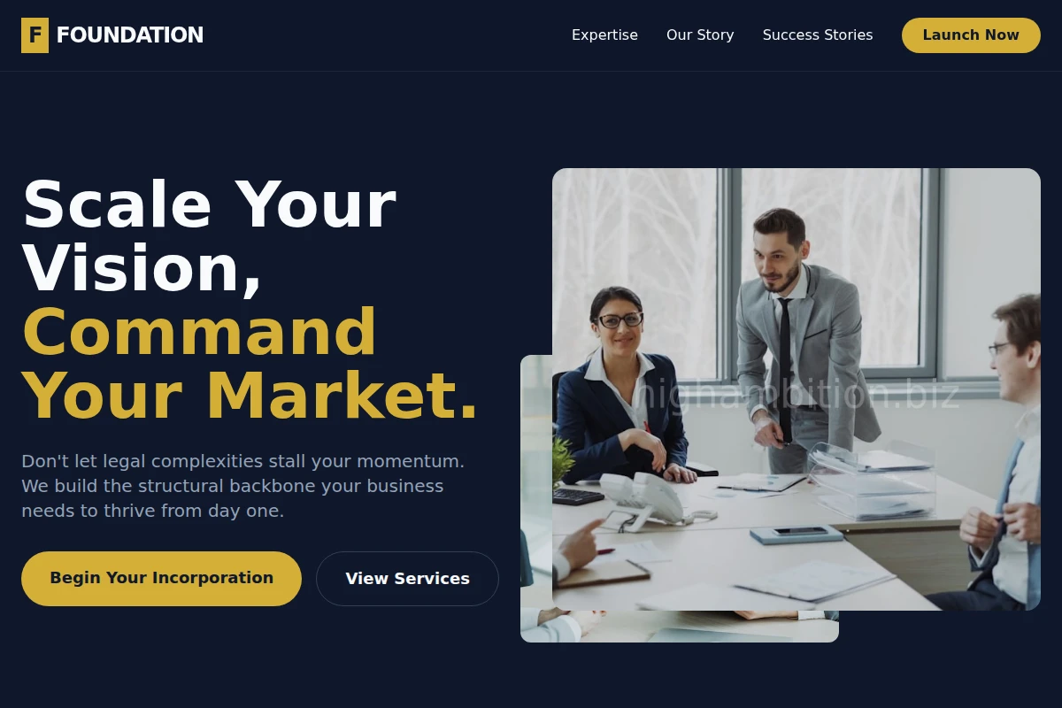 Foundation Business Incorporation