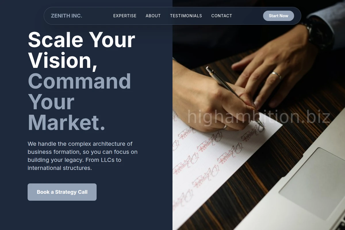 Structure Business Incorporation