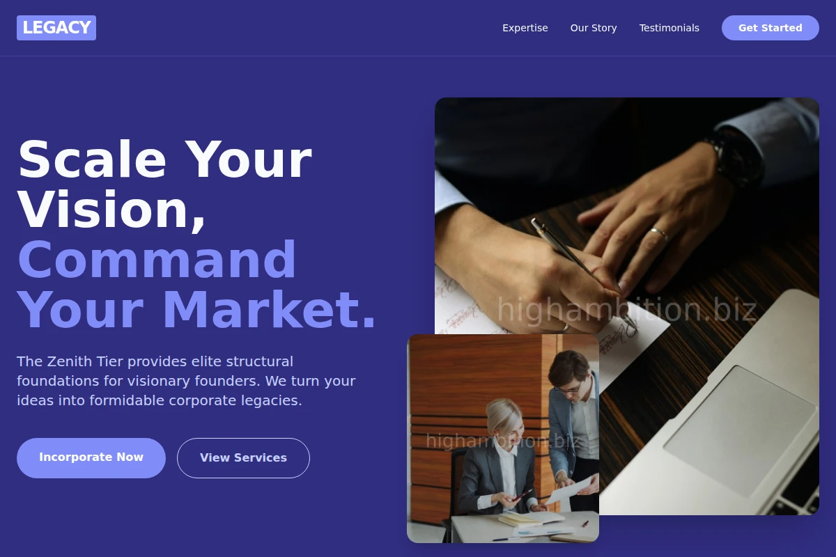 Legacy Business Incorporation