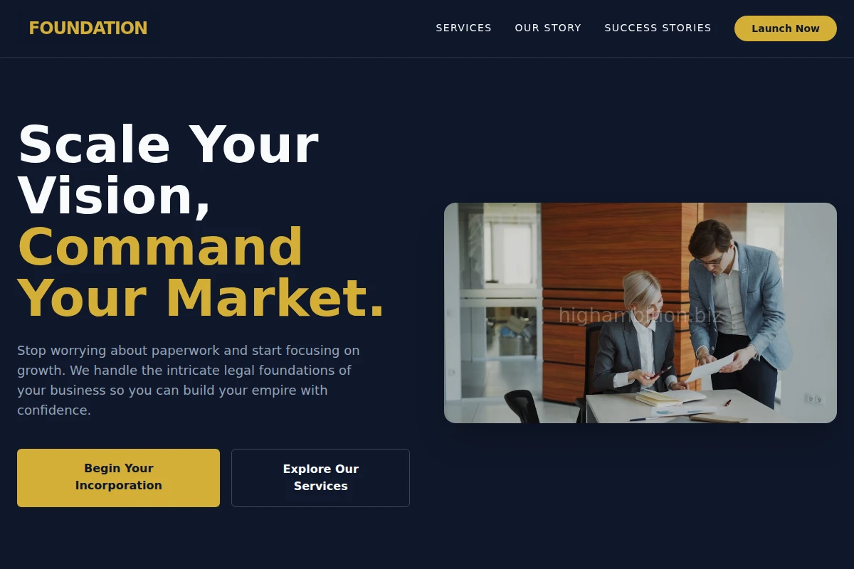 Foundation Business Incorporation