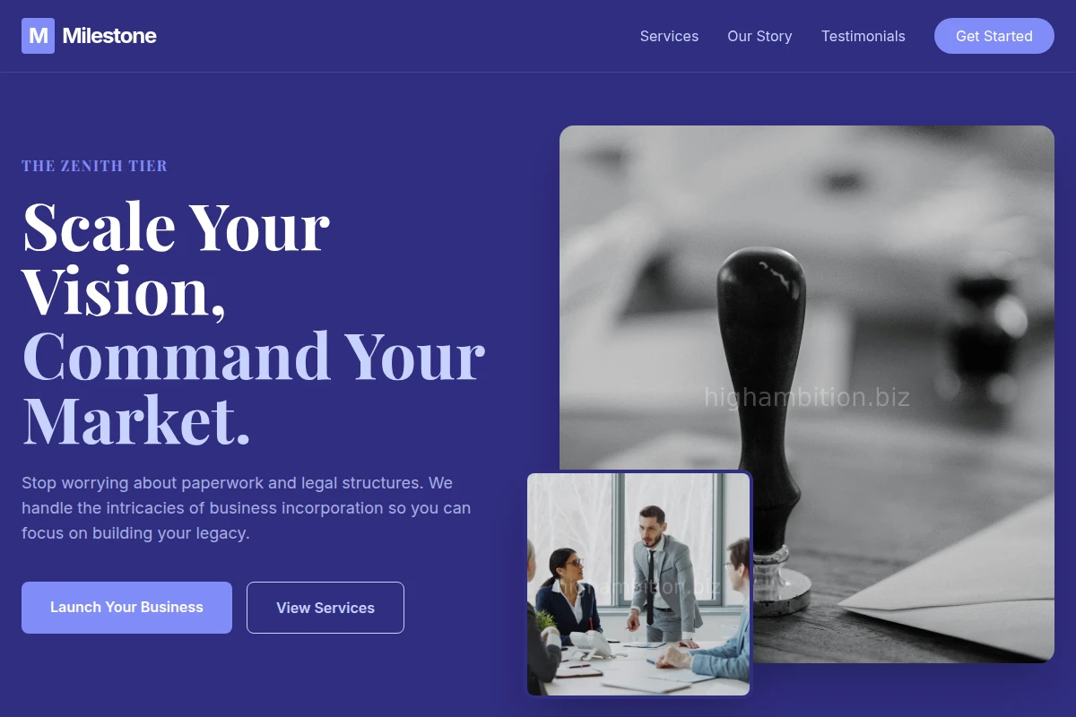 Milestone Business Incorporation