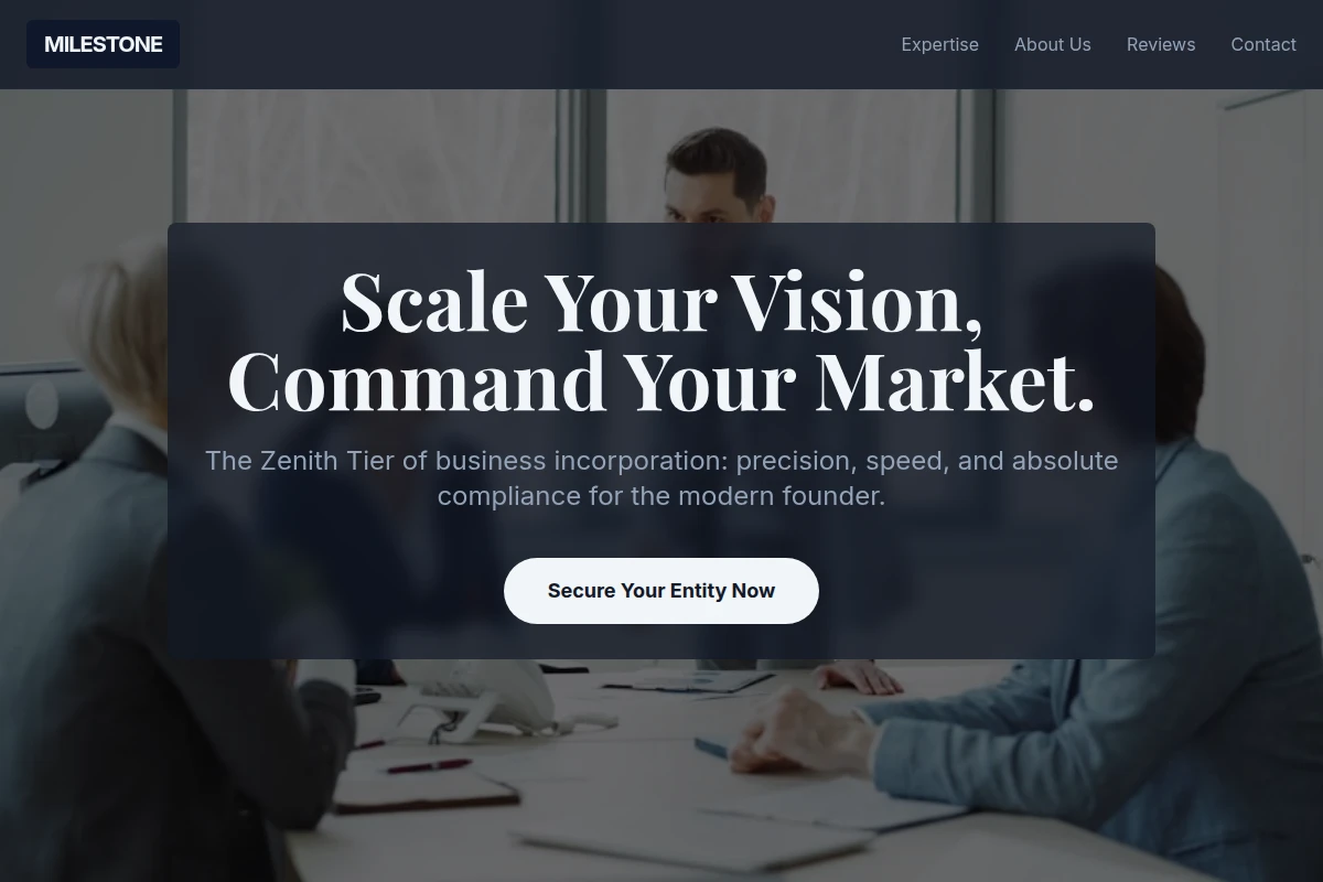 Milestone Business Incorporation