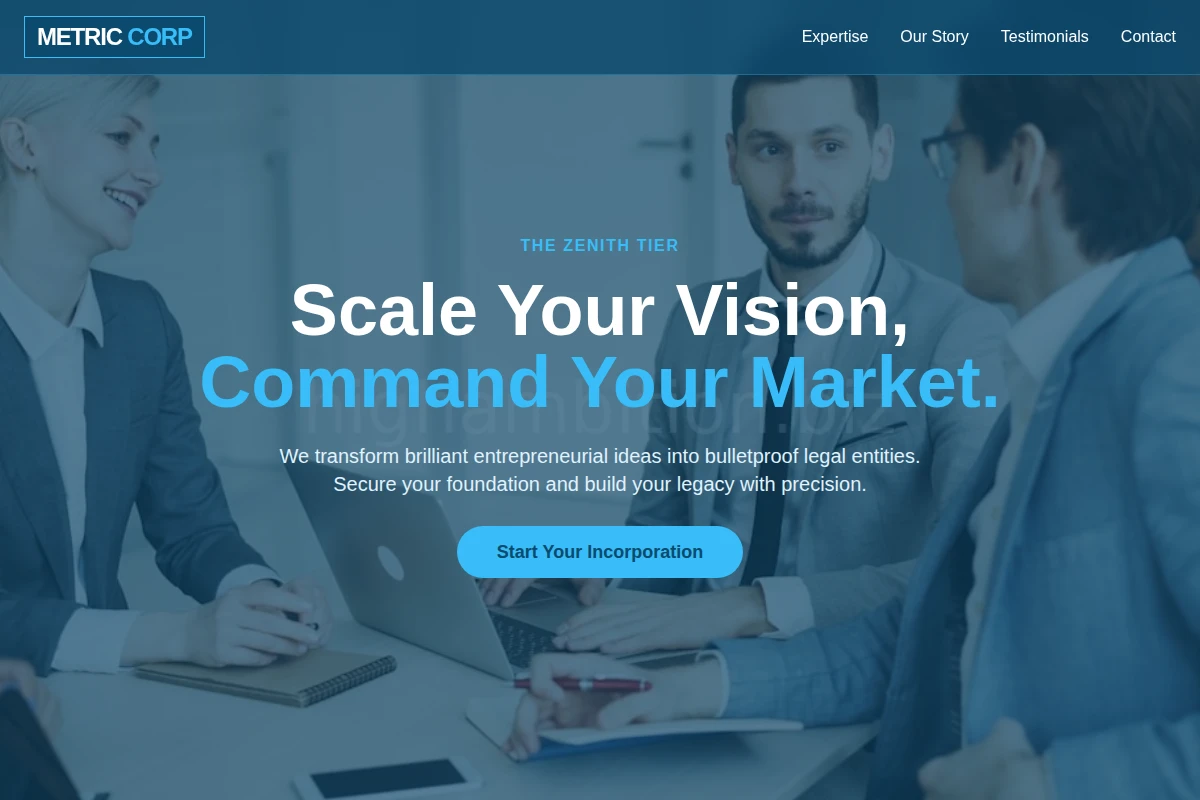 Metric Business Incorporation