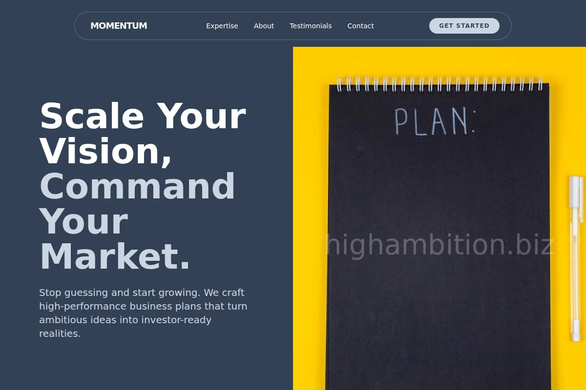Momentum Business Plan