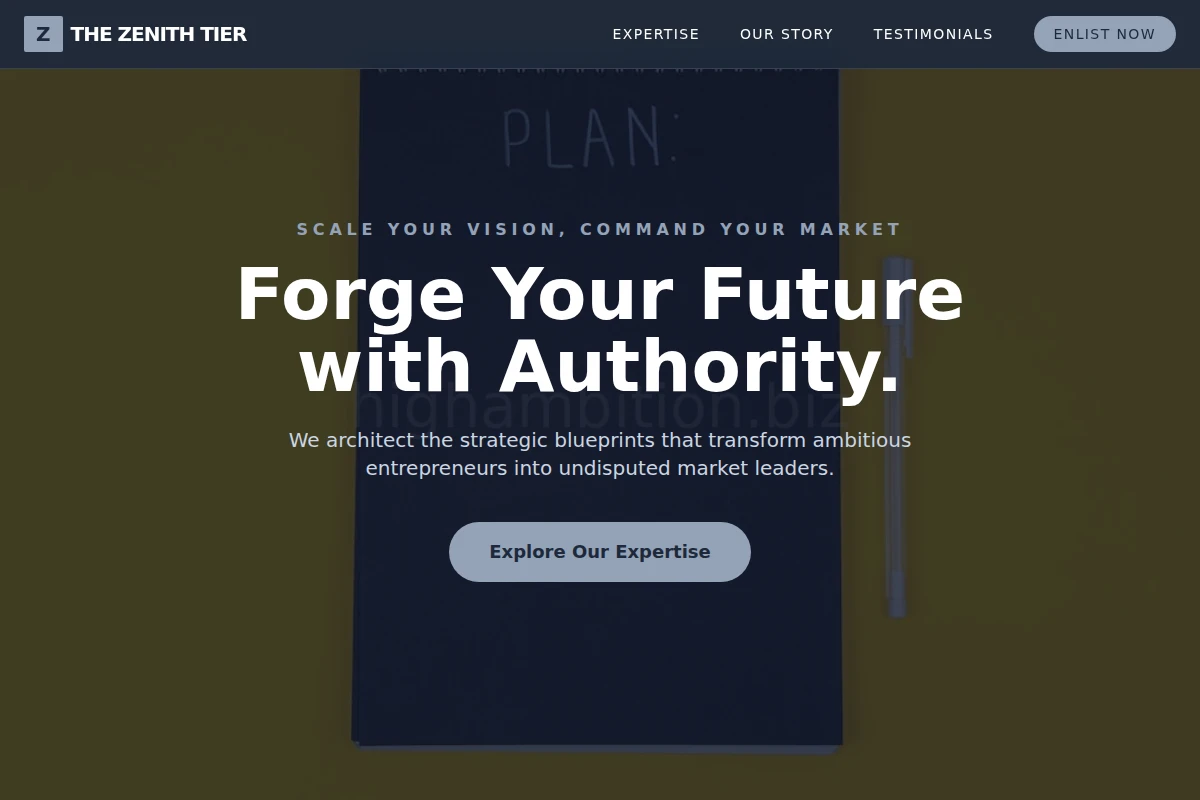 Authority Business Plan