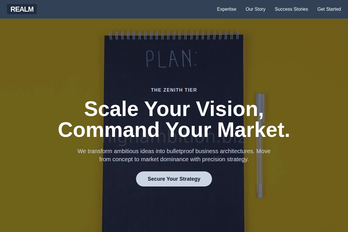 Realm Business Plan