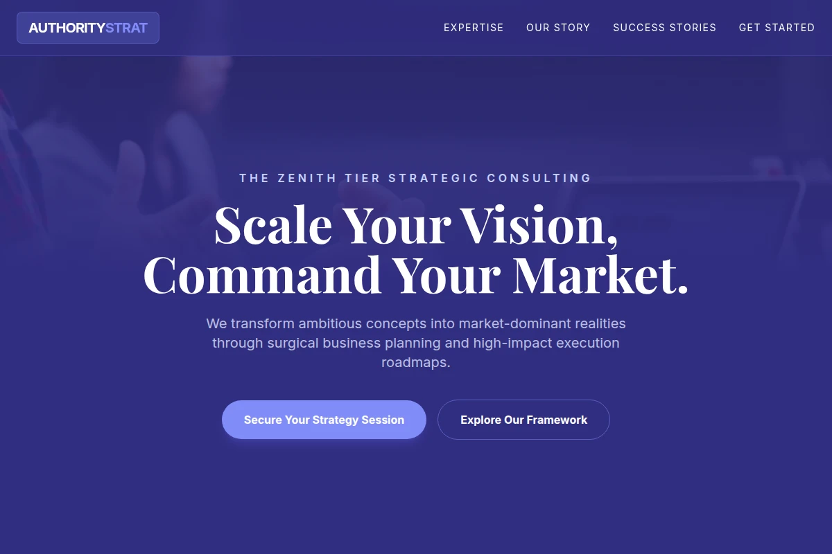 Authority Business Plan