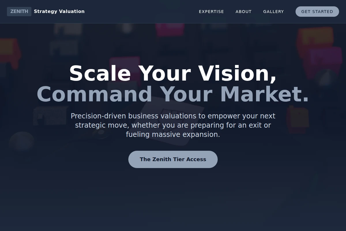 Strategy Business Valuation