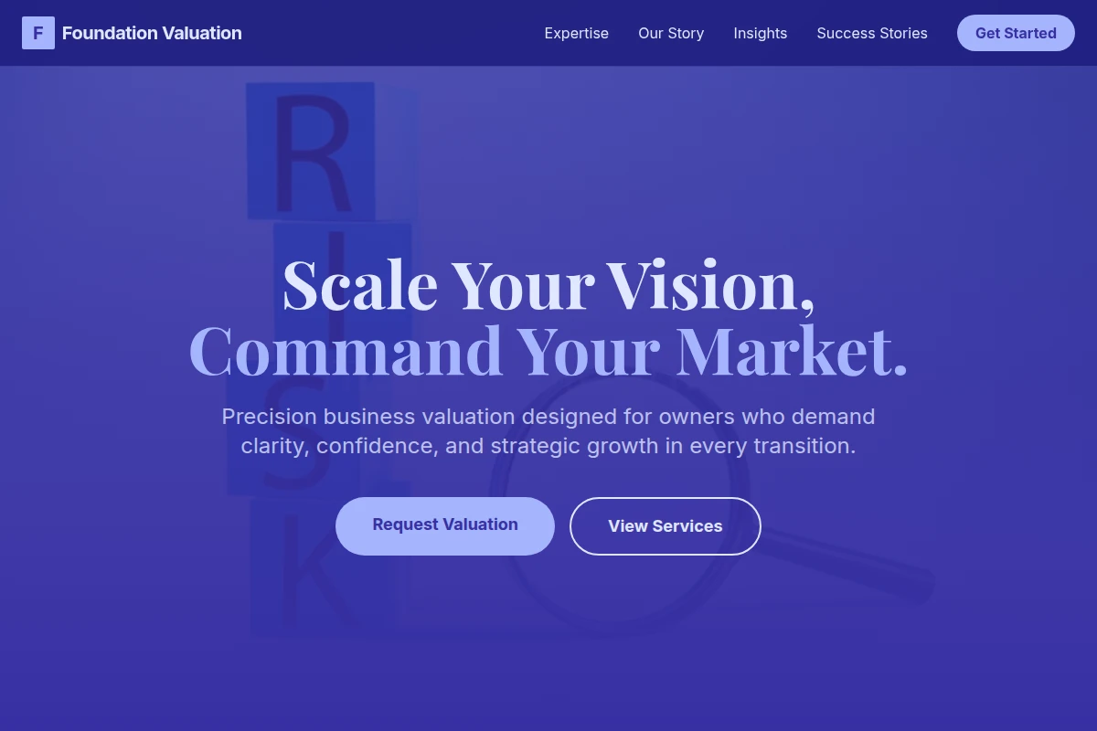 Foundation Business Valuation