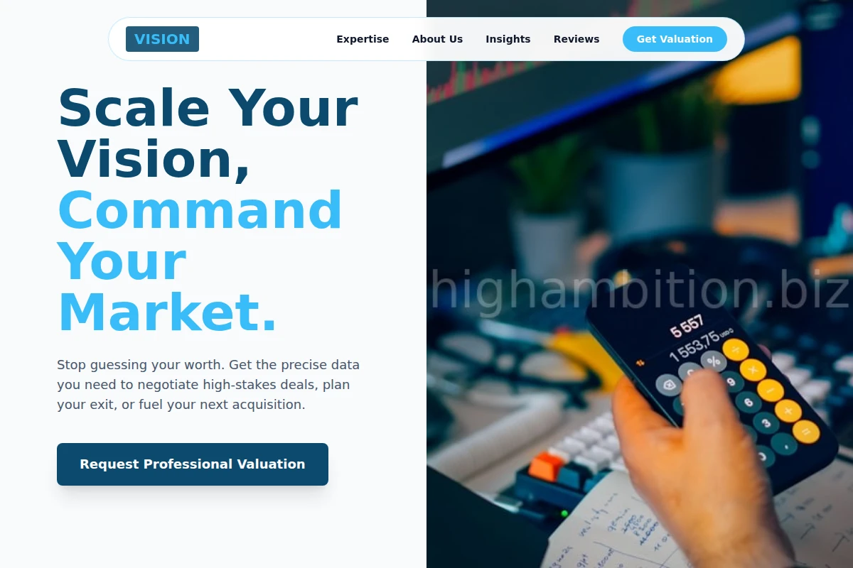 Vision Business Valuation