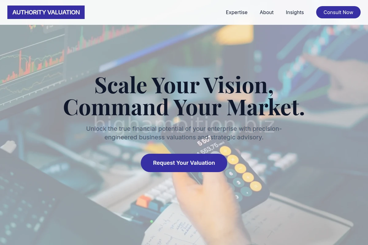 Authority Business Valuation