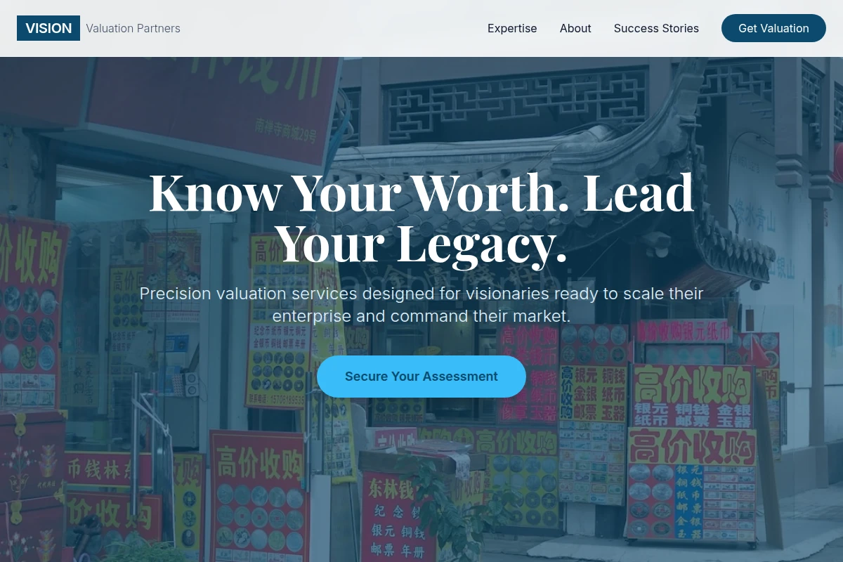 Vision Business Valuation