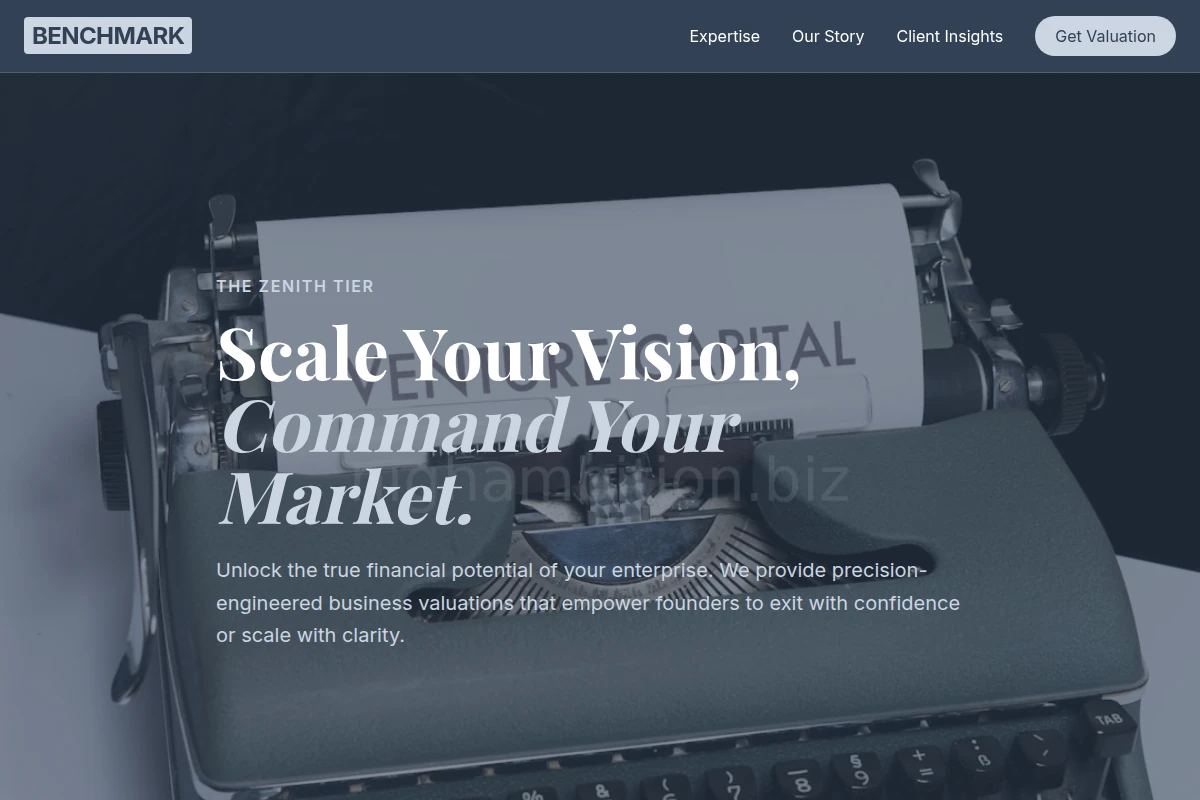 Benchmark Business Valuation