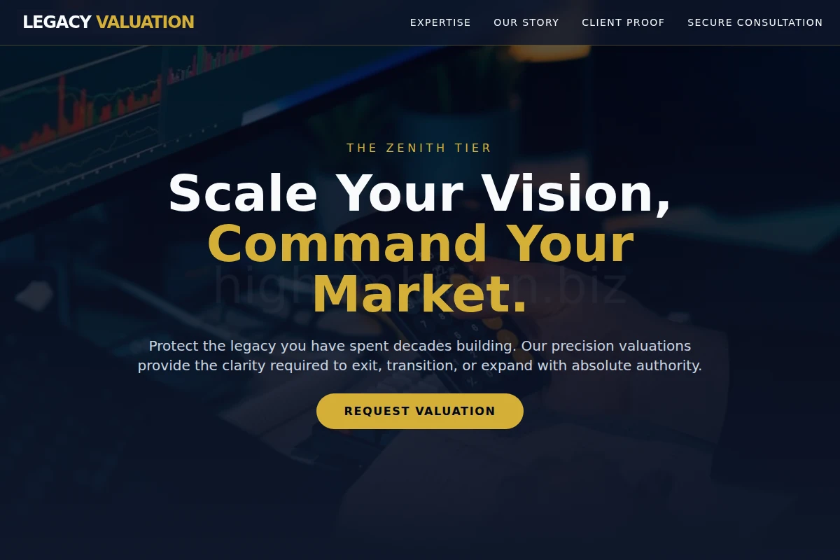 Legacy Business Valuation