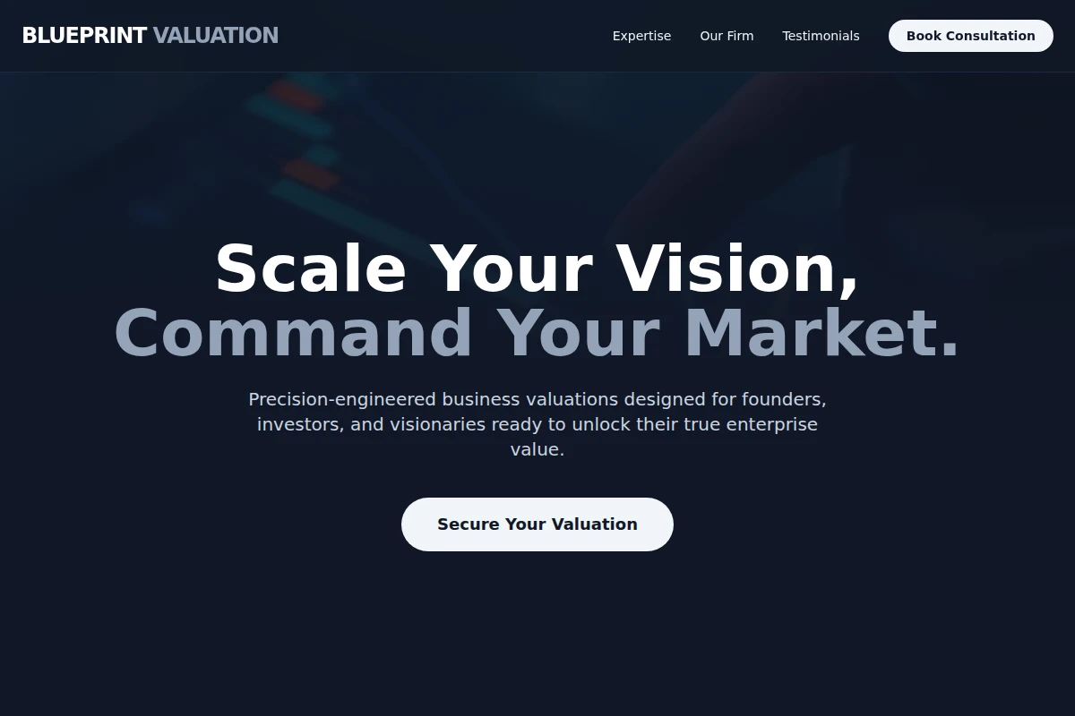 Blueprint Business Valuation