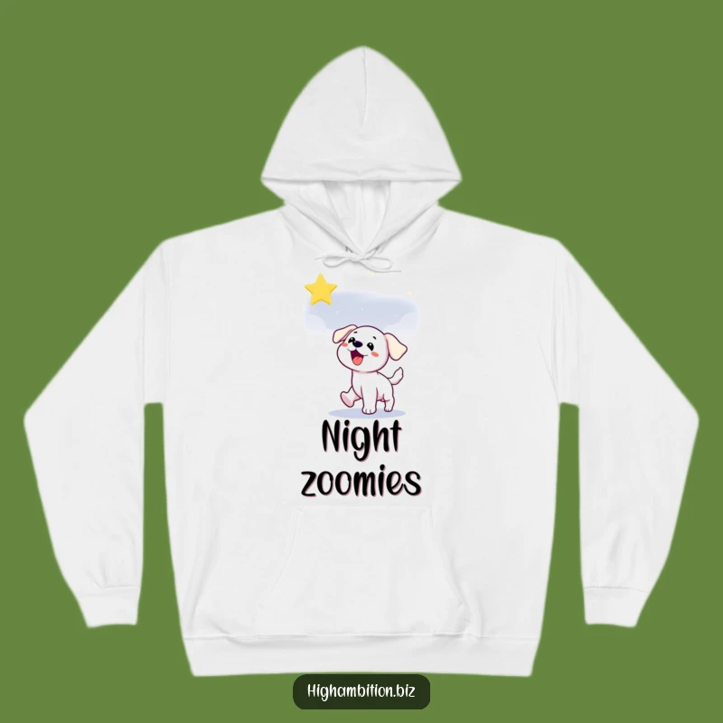 Funny Puppy Dreamer Hoodie: Cozy and Hilarious Gift for Star Gazers