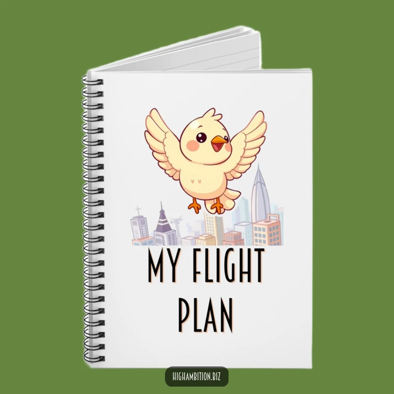 Funny Bird's Flight Journal: Hilarious Notebook for Dreamers